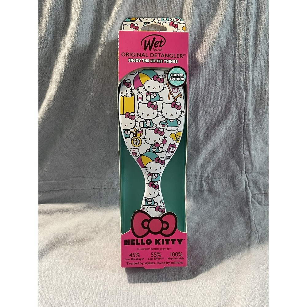 NEW Wet Brush Original Detangler Hair Brush Limited Edition - Hello Kitty